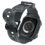 Set curea si carcasa Spigen Rugged Armor Pro compatibil cu Apple Watch 11 46mm, Dark Grey 3 - lerato.ro